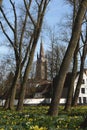 Postcards of Bruges beguinage 8 Royalty Free Stock Photo