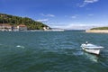 Sights of Croatia. Harbor on Island Hvar