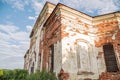 Sights of the Saratov region. Historical building in the Volga region of Russia 19th century 1872 year. A series of photographs of