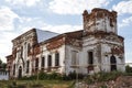 Sights of the Saratov region. Historical building in the Volga region of Russia 19th century 1872 year. A series of photographs of