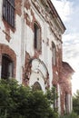 Sights of the Saratov region. Historical building in the Volga region of Russia 19th century 1872 year. A series of photographs of