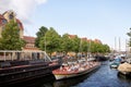 Sightseeing boat in Christianshavn Royalty Free Stock Photo