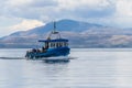 A sightseeing boat on the Firth of Lorn near to Oban, Scotland