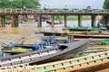 Sightseeing boat, Nyaungshwe, Myanmar