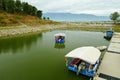 Sightseeing boats - Kerkini lake, Greece