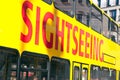 Sightseeing bus Royalty Free Stock Photo