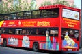 Sightseeing Bus in Frankfurt, Germany Royalty Free Stock Photo