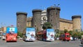 Sightseeing Buses Naples Royalty Free Stock Photo