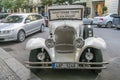Sightseeing car in Prague Old Town Royalty Free Stock Photo