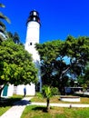 Historic Lighthouse in Keywest Royalty Free Stock Photo