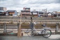 Sightseeing Miyagawa Morning Market in Takayama Japan