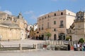 Sightseeing in the old town of Matera in Apulia