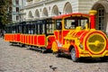 Sightseeing tour train in Lviv