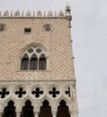 Sightseeing in Venice Italy. Doges Palace in Venice. Holiday travel in Europe Royalty Free Stock Photo