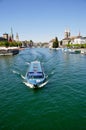 Sightseeing ZÃÂ¼rich: The Limmat-River town is since years amongst the top five cities around the world with the highest living st Royalty Free Stock Photo