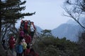 Sightseers, Yellow Mountain Huangshan China