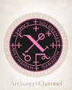 Sigil 7 Archangels Royalty Free Stock Photo