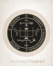 Seal of the Archangel Gabriel, powerful Archangel of communication.