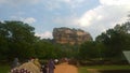 Sigiriya that ancient rock fortress in Sri Lanka, Kindom Royalty Free Stock Photo