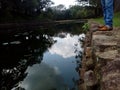 Sigiriya kingdom in sri lanka diya agala river and sarround