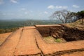 Sigiriya Lion Rock in Dambulla, Sri Lanka. Royalty Free Stock Photo