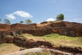 Sigiriya Lion Rock in Dambulla, Sri Lanka. Royalty Free Stock Photo