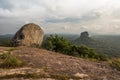 Sigiriya Lion Rock fortress, view from Pidurangala,Sri Lanka