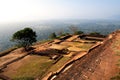 Sigiriya ancient rock fortress in Sri Lanka Royalty Free Stock Photo
