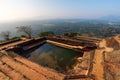 Sigiriya ancient rock fortress in Sri Lanka Royalty Free Stock Photo