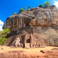 Sigiriya rock fortress, Sri Lanka. Royalty Free Stock Photo