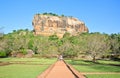 Sigiriya Rock Fortress, Sri Lanka Royalty Free Stock Photo