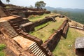 Sigiriya Lion Rock in Dambulla, Sri Lanka. Royalty Free Stock Photo