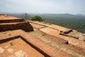 Sigiriya Lion Rock in Dambulla, Sri Lanka. Royalty Free Stock Photo