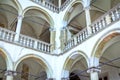 Sigismund I Stary`s Palace courtyard arcades