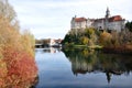 Sigmaringen Castle and Donau Royalty Free Stock Photo