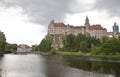 Sigmaringen Castle and Donau Royalty Free Stock Photo