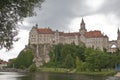 Sigmaringen Castle and Donau Royalty Free Stock Photo