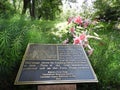 National Historical 1786 plaque Poole Forge iron plantation