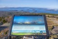 Acadia National Park aerial view, Maine, USA Royalty Free Stock Photo