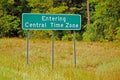 Entering Central Time Zone