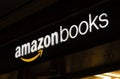 Sign of Amazon Books store