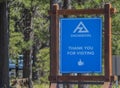 The Sign for Arizona Snowbowl Ski Resort on Mount Humphreys. Flagstaff, Coconino National Forest, Arizona Royalty Free Stock Photo