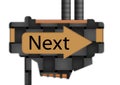 Sign - arrow - Next