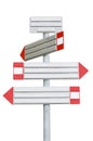 Sign arrows Royalty Free Stock Photo