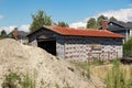 Sign attached to the last barn standing on Robert William `Willy` Pickton`s propertyfarm.The PoCo Valley Cattle Co