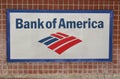 Sign for Bank of America, Tucson, Arizona, USA Royalty Free Stock Photo