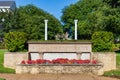 Sign for Belhaven University, a private Christian University, founded in 1883 and located in Jackson, MS Royalty Free Stock Photo