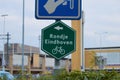 Sign of a popular bicycle route in Eindhoven, the Netherlands