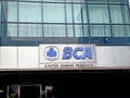 Sign board of Kantor cabang Pembantu Bank BCA
