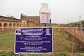 Sign board outside Jamia Masjid at Gandikota, Andhra Pradesh - historic and religious travel - India tourism - archaelogical site